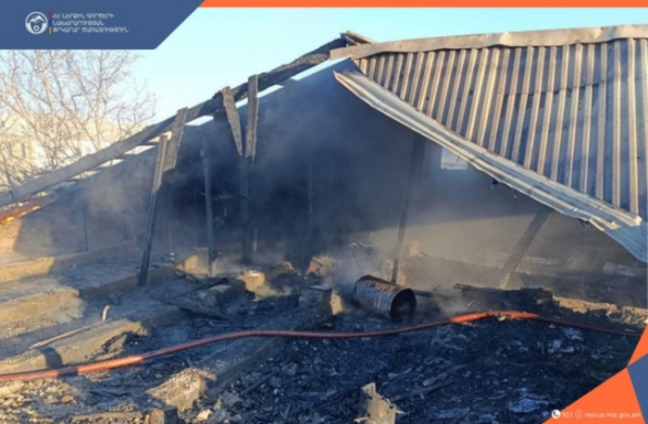 Հրդեհ՝ Վաղաշեն գյուղում